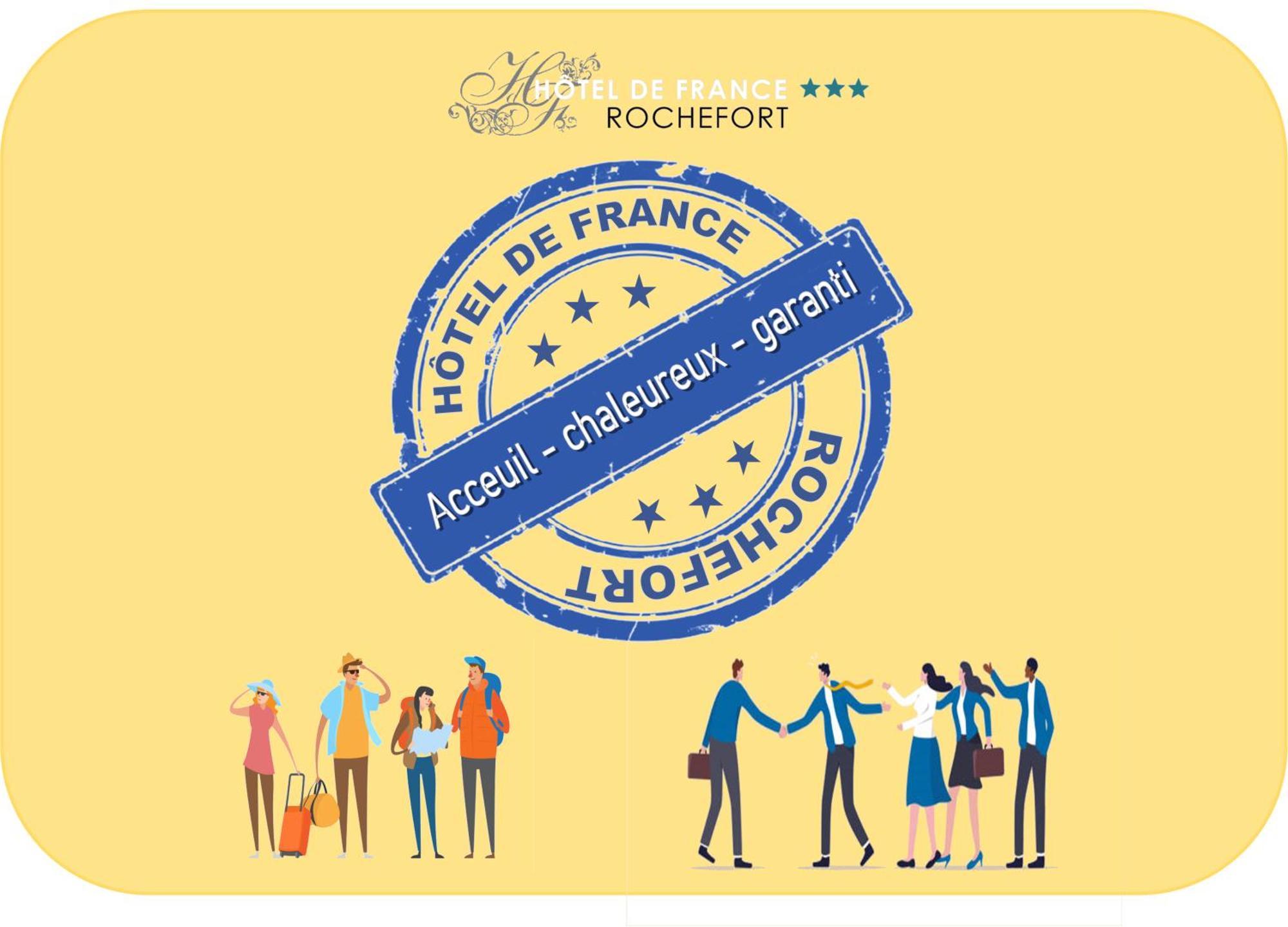 Hotel De France Citotel 罗什福尔 外观 照片